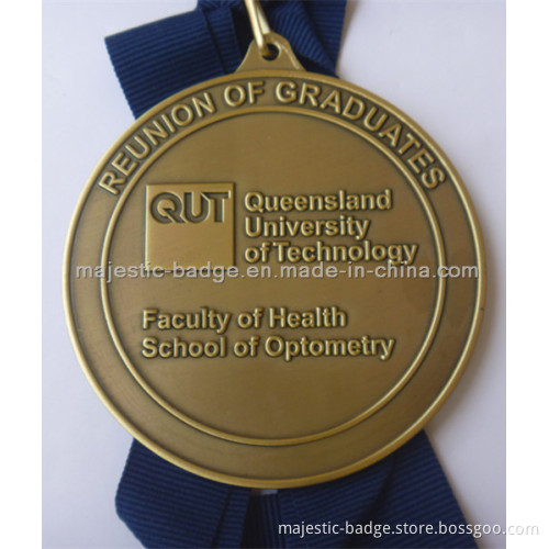 Customized Reunion Antique Plating Medal